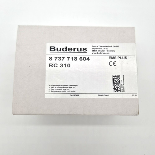 Buderus rc310 logamatic - buderus,