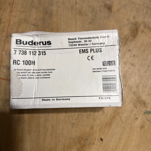 Buderus logamatic rc100h - buderus,