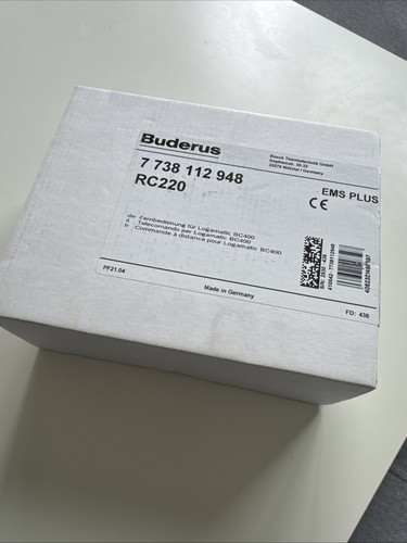Buderus 7738112948 logamatic - buderus,